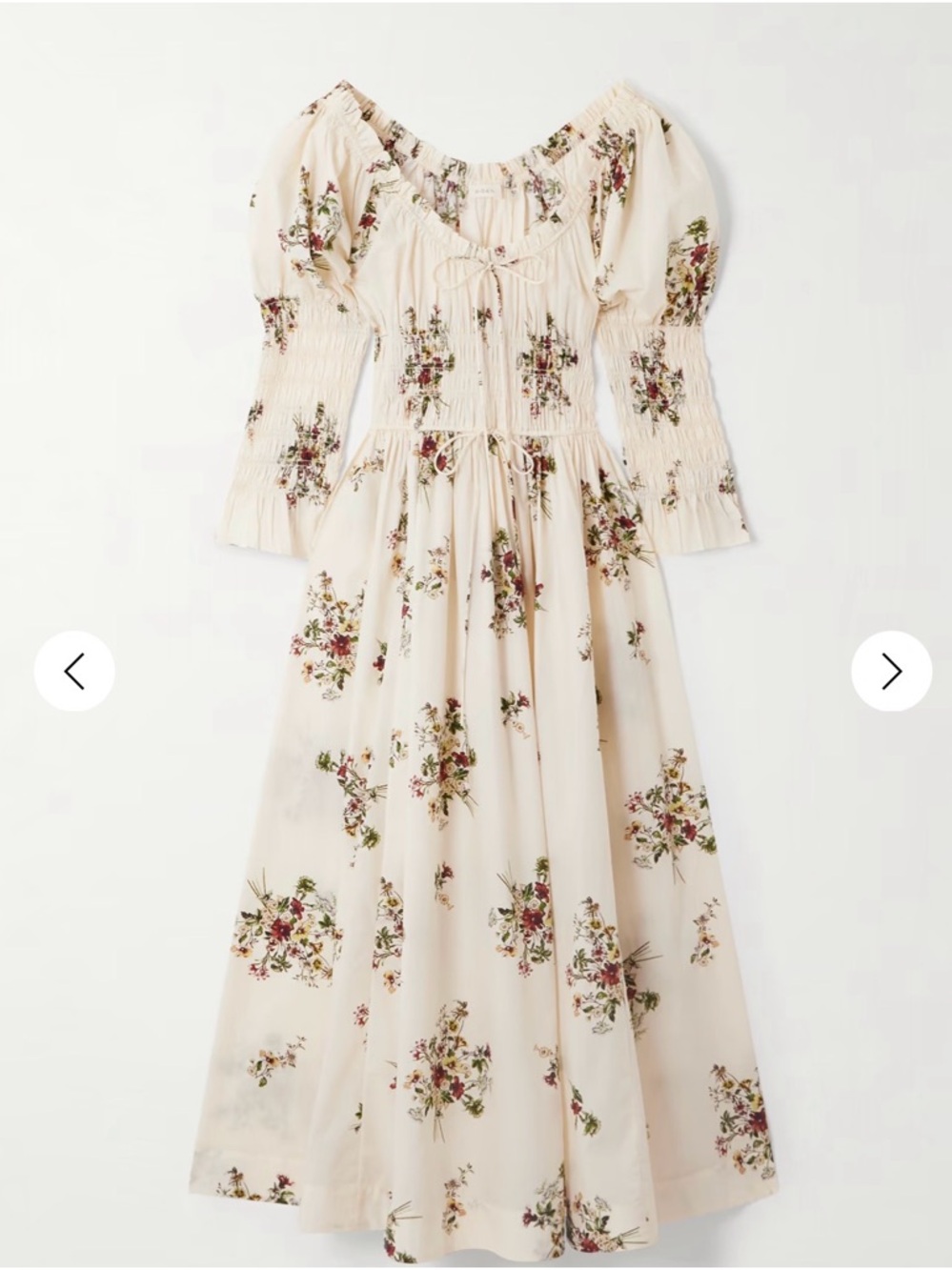 DOEN Kaira Dress in Primrose Bouquet size small
